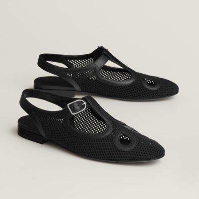 ブラック - バレリーナシューズとヒール | Hermès - エルメス-公式サイト